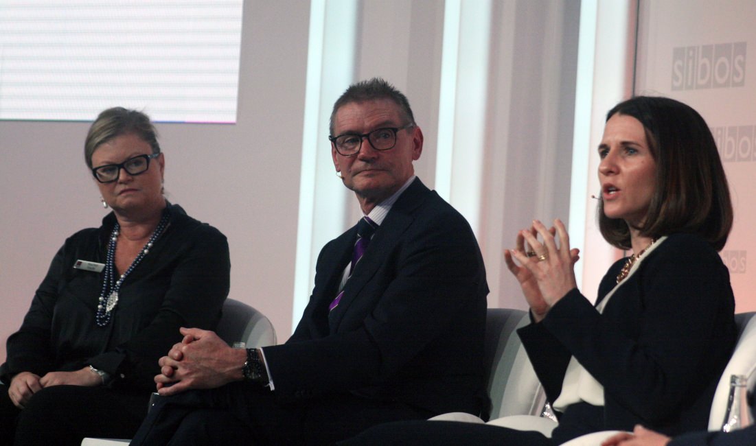 Speaking at Sibos 2018, Rachel Slade, NAB; Lindsay Boulton, RBA and Di Challenor, Westpac; outlined some business uses for the NPP.